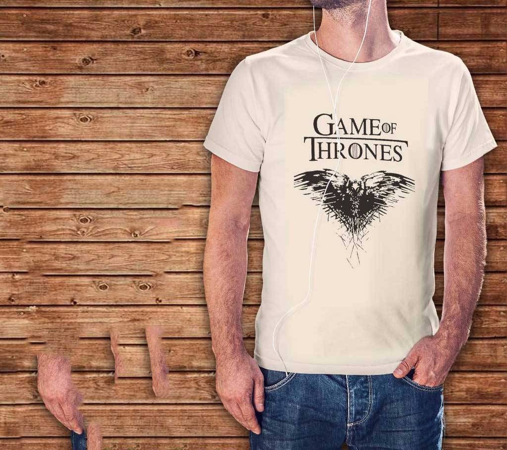 Game Of Thrones Gents Half Sleeve T-shirt