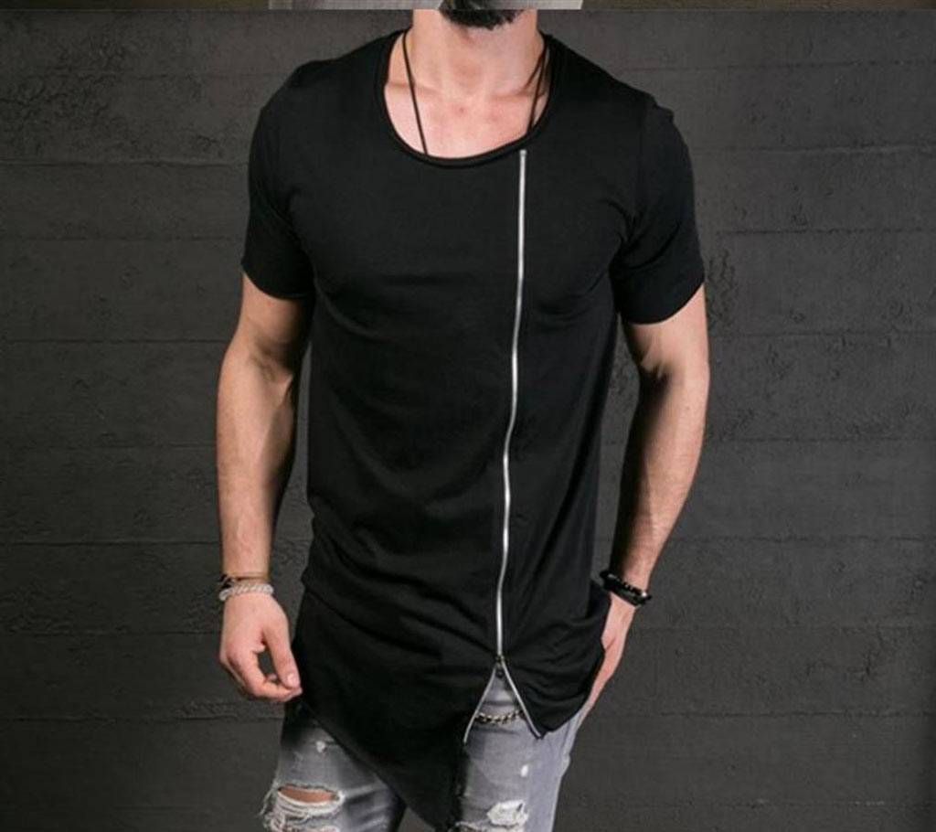 Zipper t shirt 