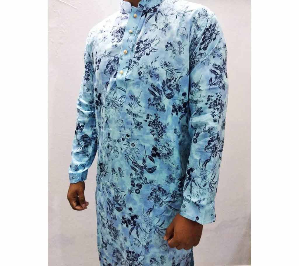 Multi-Color Silk Punjabi
