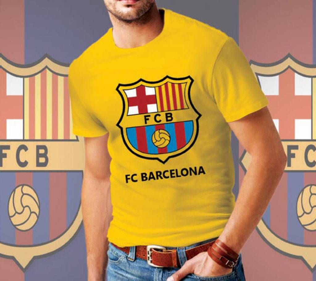 Barcelona Yellow T-shirt