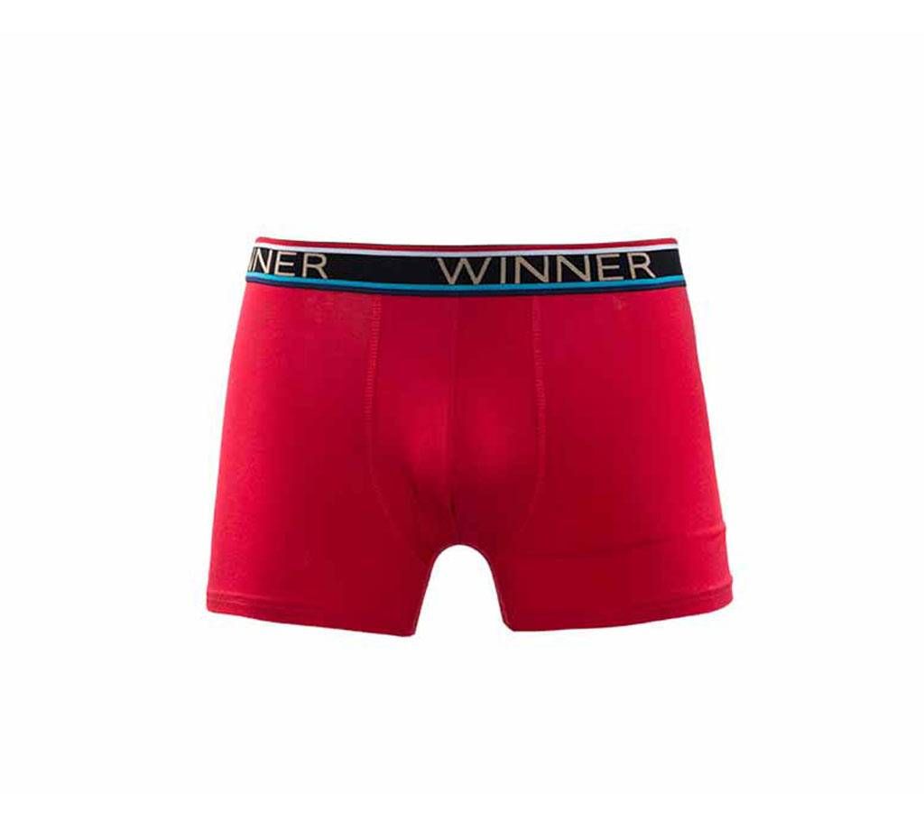 Men's Luxury Boxer WINNER 002 - Red		
