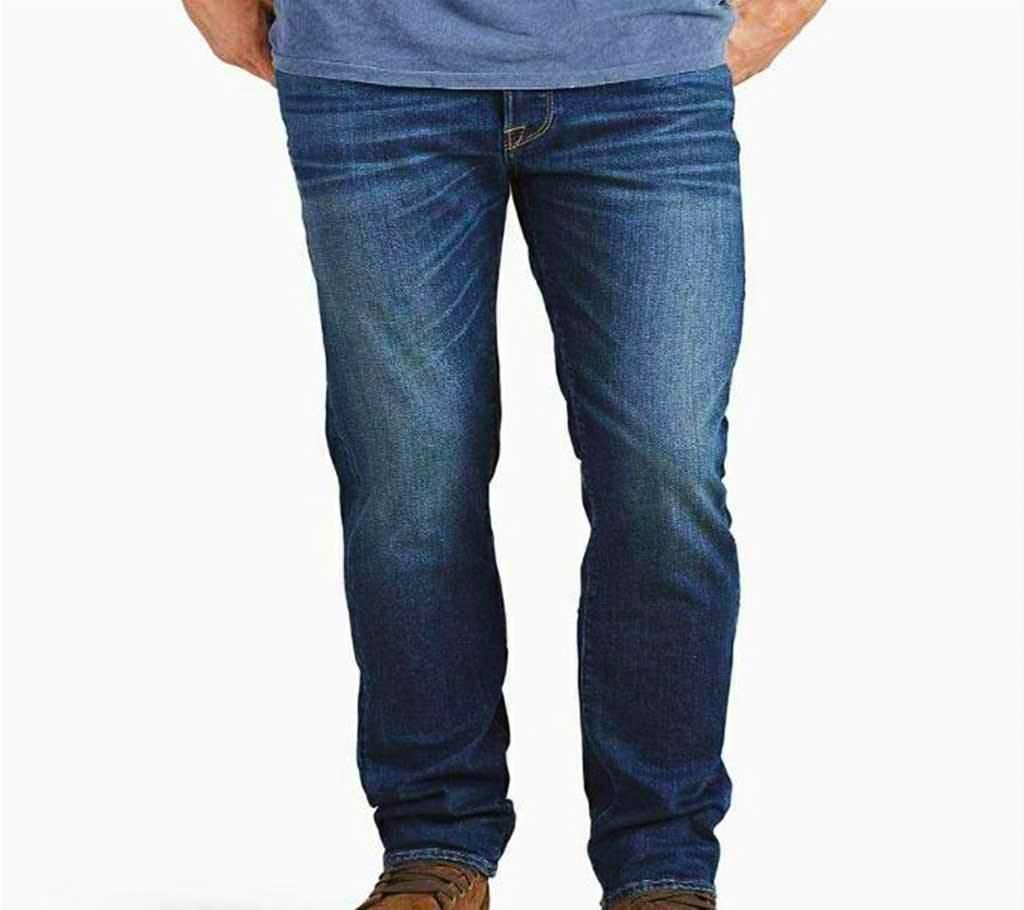 Gents Blue Semi Narrow Jeans Pant