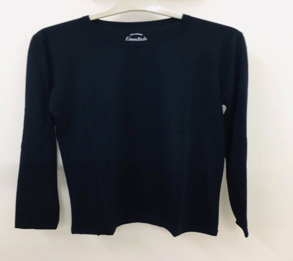 Menz Full Sleeve Solid Color T-Shirt