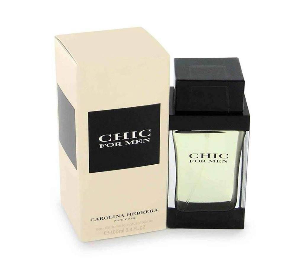Chic By Carolina Herrera For Men Eau De Toilette Spray 100ml - USA