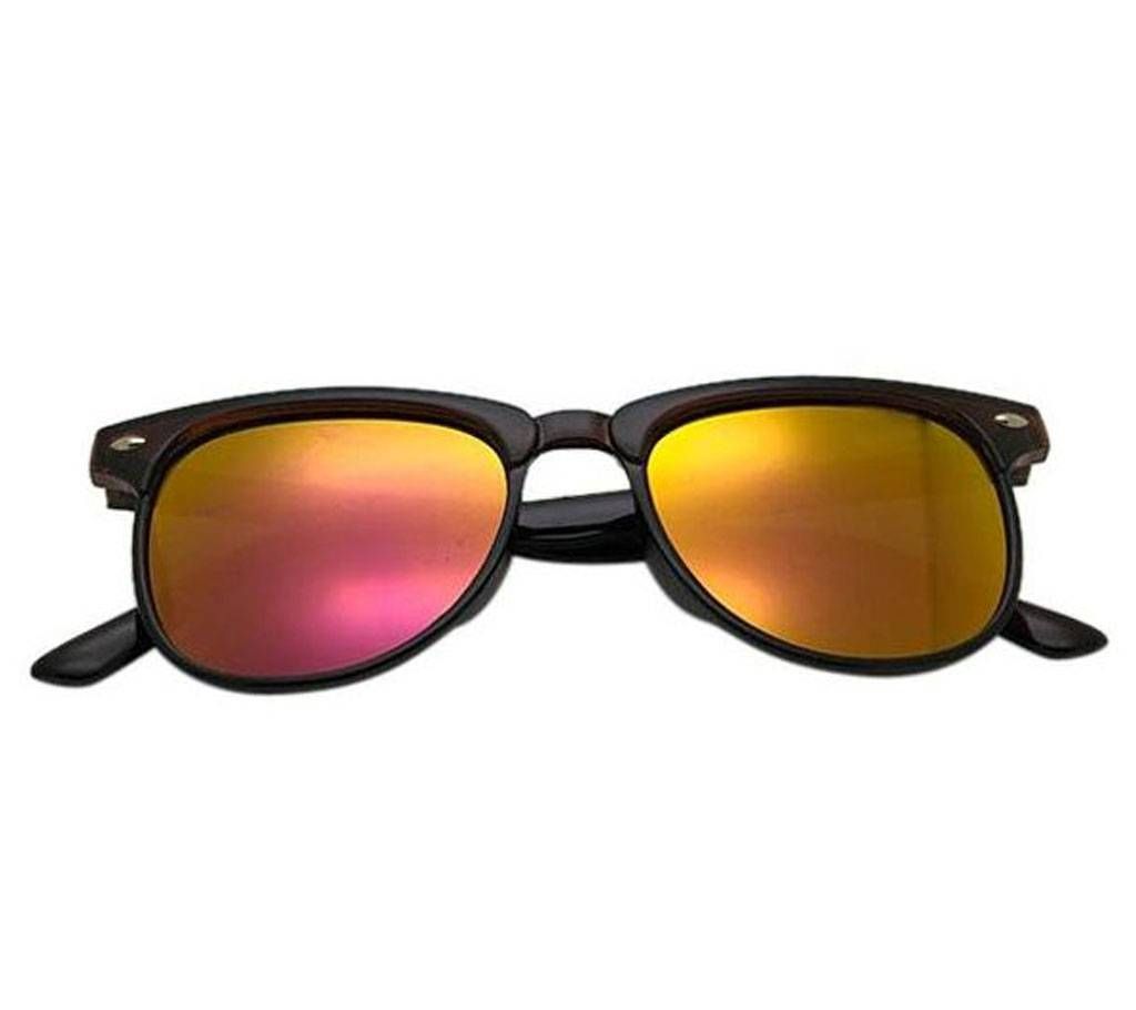 Orange Alloy Sunglasses For Man