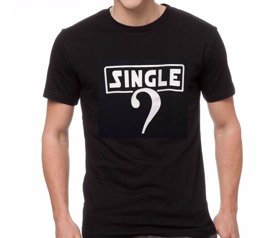 Single Half Sleeve slim fit cotton t-shirt