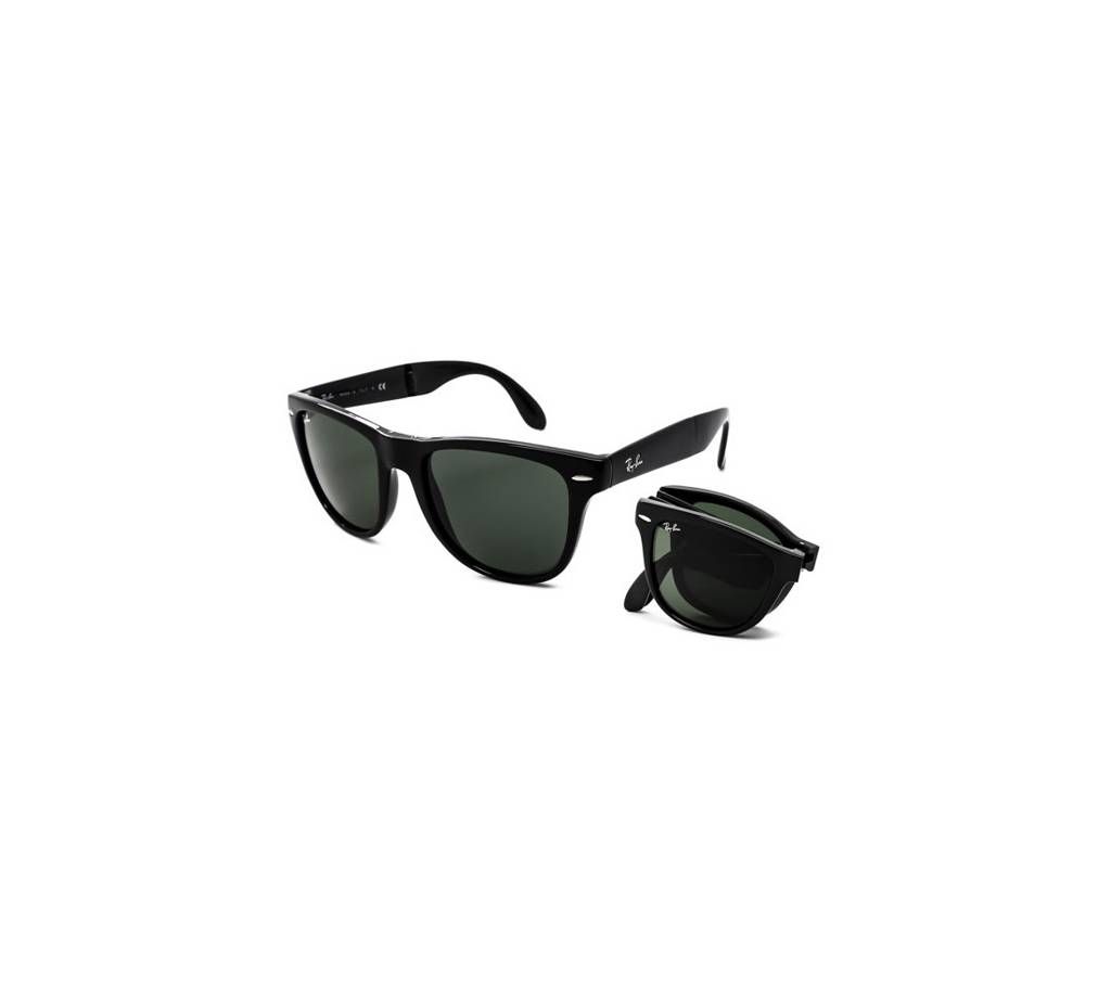 Ray-Ban Black Folding Sunglasses for Men