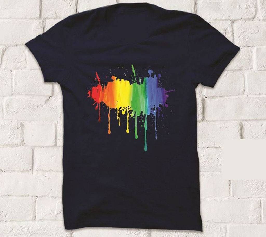 Half Sleeve Gents Casual T-Shirt by aynaghor