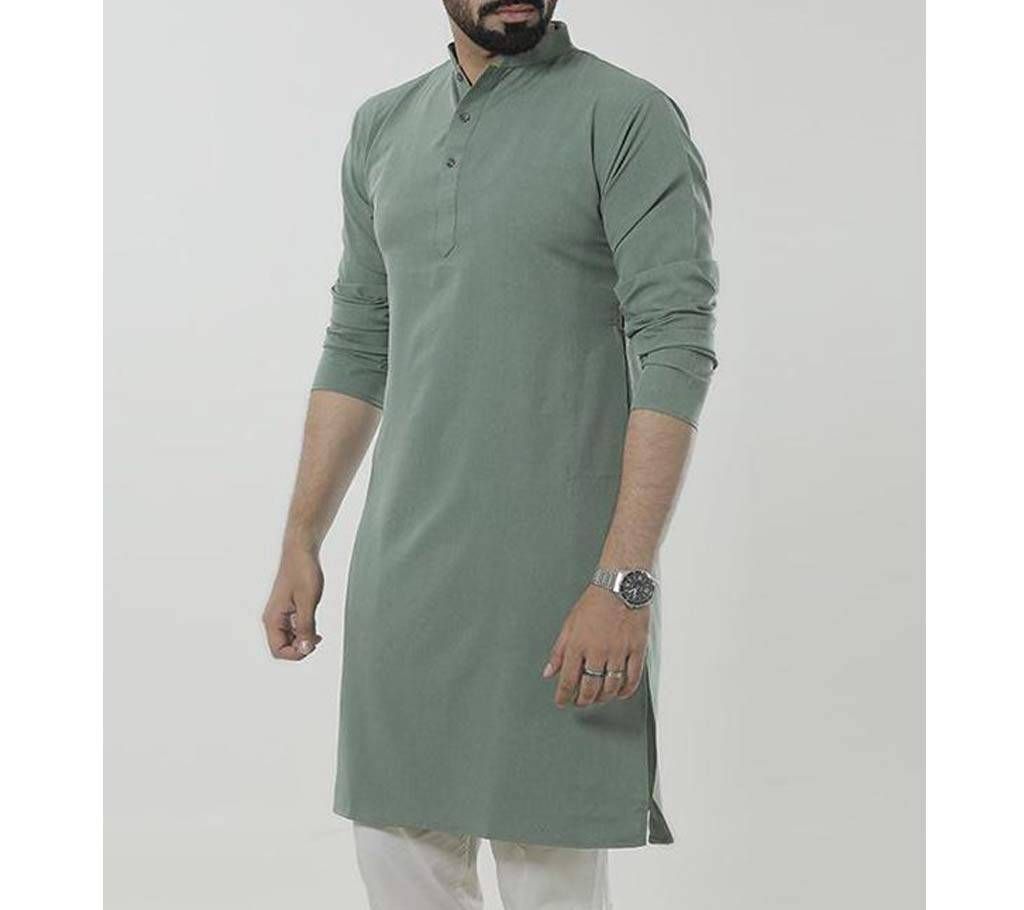 Semi Lonjg Cotton Punjabi 