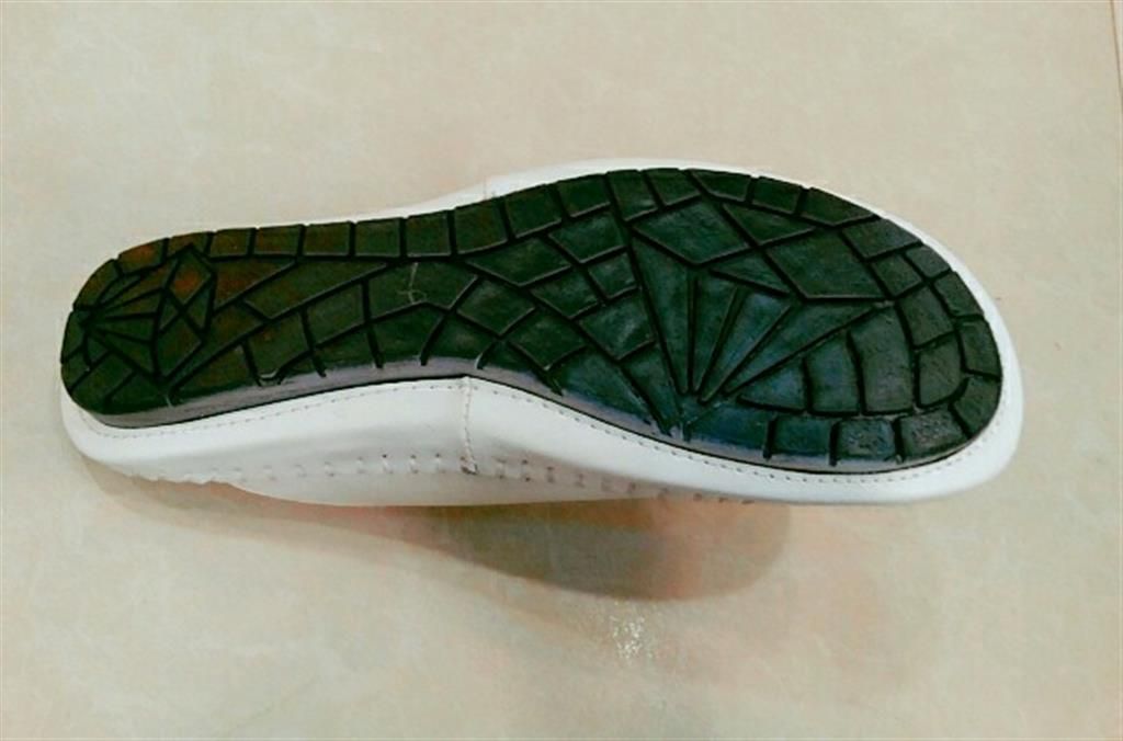 Leather White Shoe