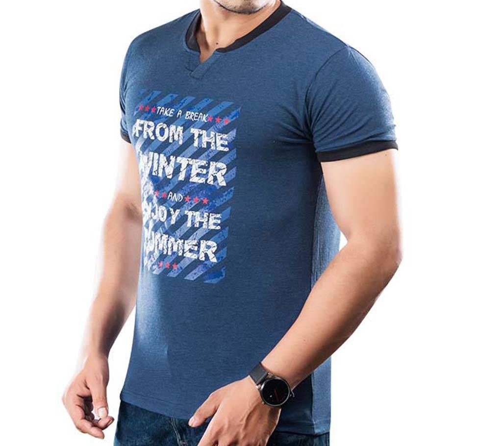 Winner Mens S/S T-Shirt - 43573 - BLUE MELANGE
	
	
	
	
	
	
	
	
	
