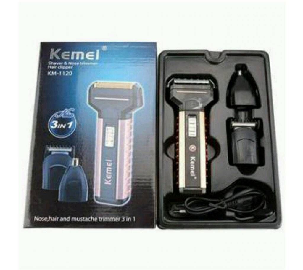 Kemei KM-1120 Professional Electric Shaver & Trimmer