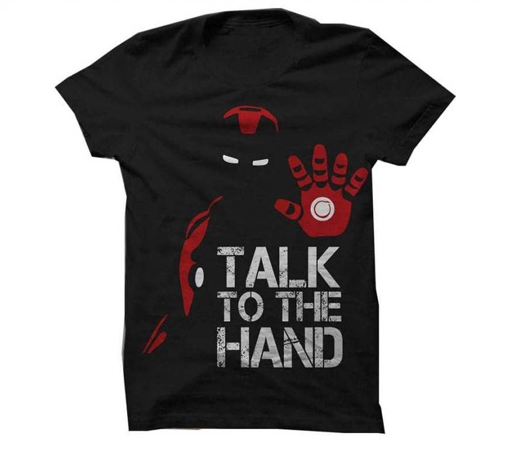 Iron Man Menz Round Neck Short Sleeve T-Shirt