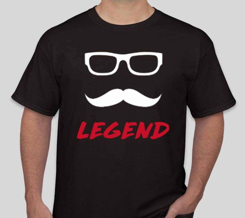 Legend- Half Sleeve Cotton T-Shirt For Men