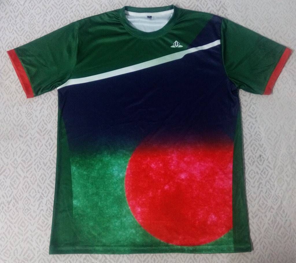 T-Shirt (Mens-Polyester-Printed)