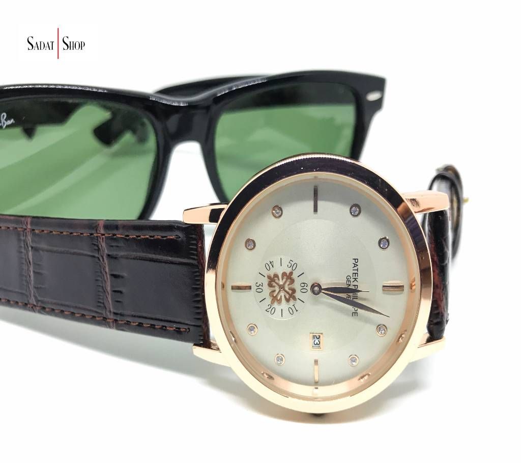 Patek Philippe Mens Wrist Watch (Copy)