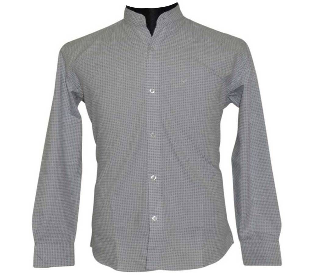 White Blue Dot Shirt