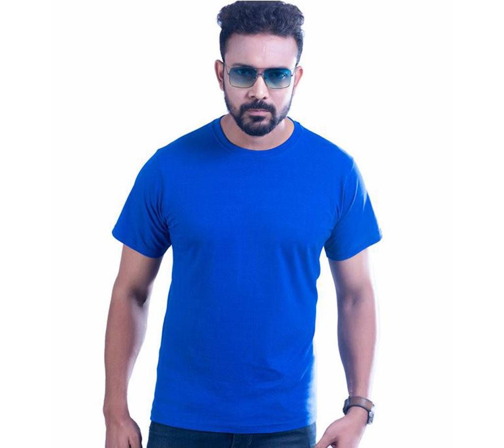 Mens Half Sleeve Cotton T-Shirt T-59