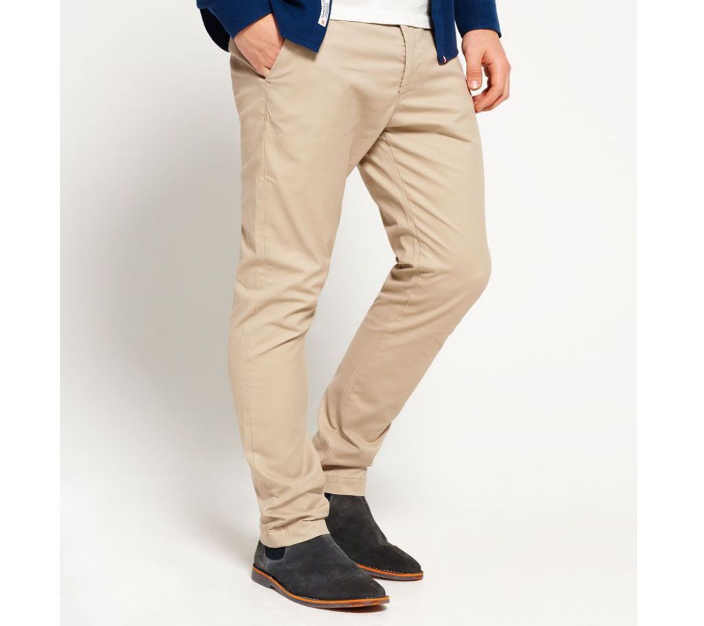 Mens Stylish Gabardine Pant  Cream 01  BBF