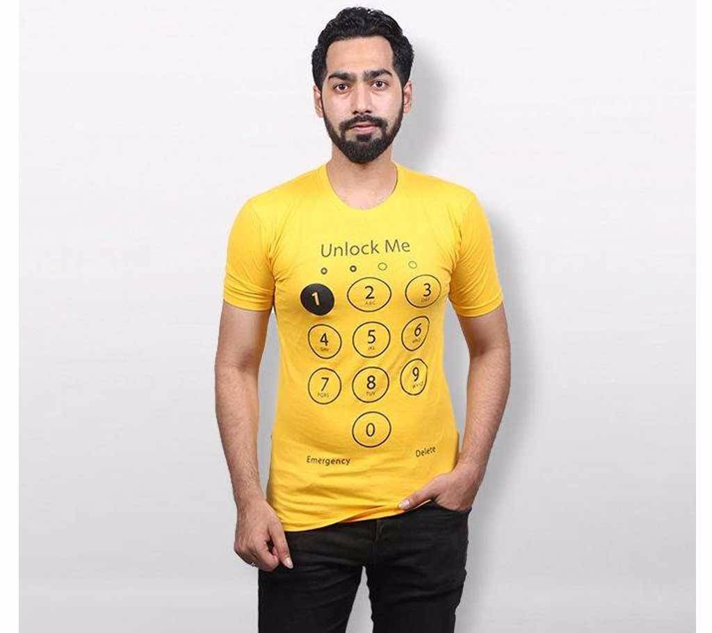 Unlock Me Cotton T-shirt For Men