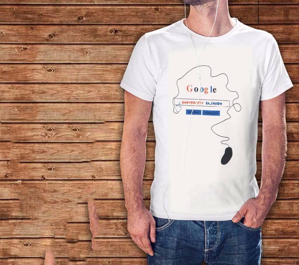 Google Gents Half Sleeve T-shirt