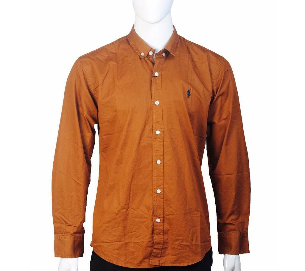 Mens Slim Fit Full Sleeve Cotton Shirt