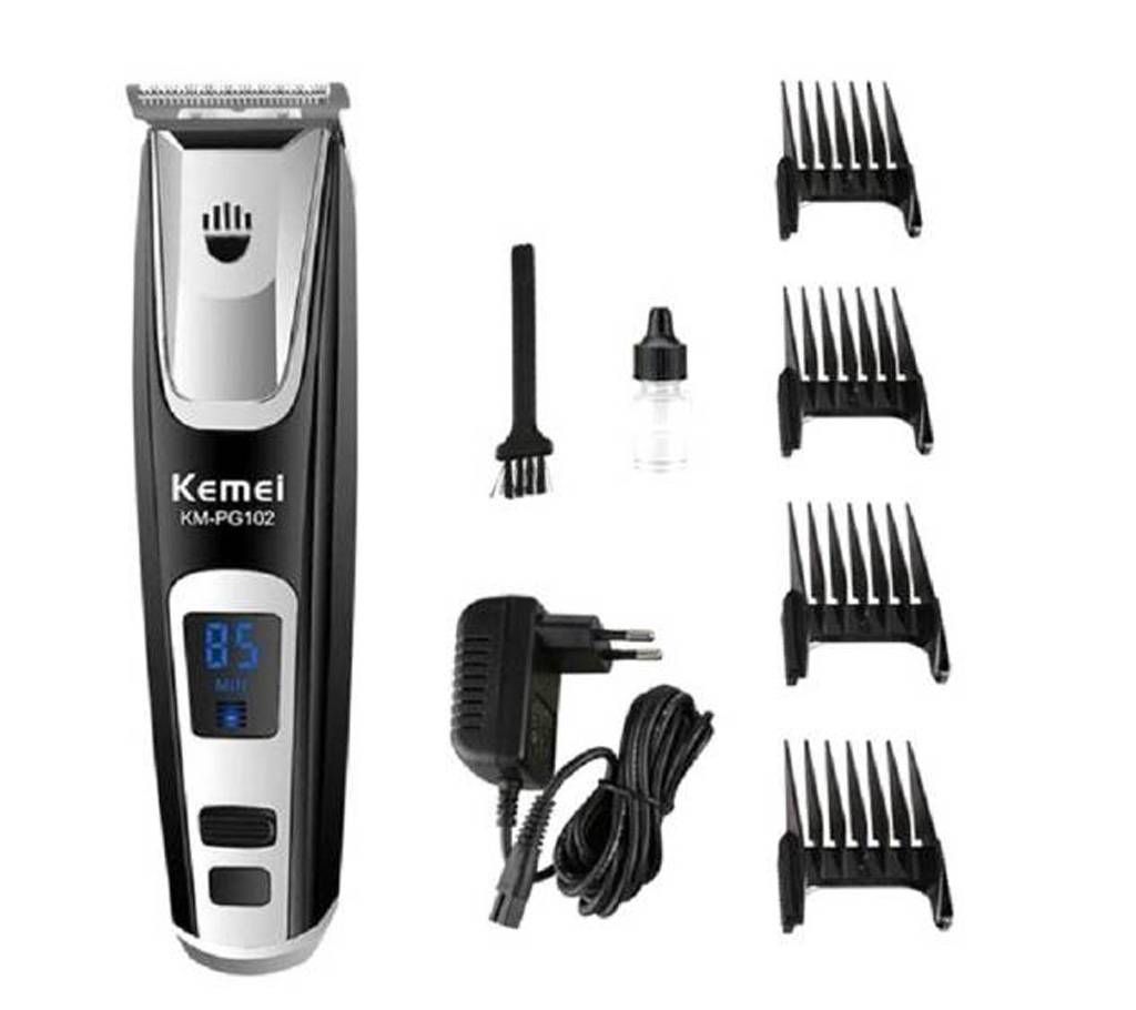 Kemei KM-PG102 Powerful Professional LCD Hair Clip