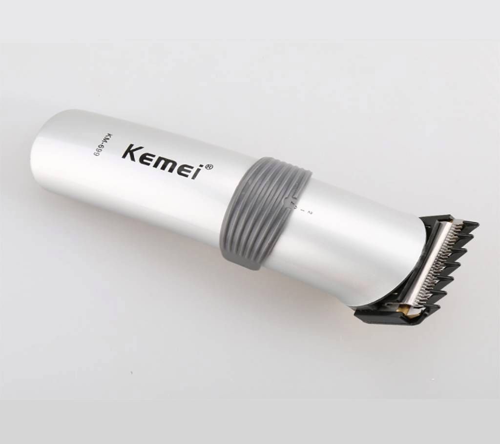 Kemei KM-699 Electric Hair Clipper - Silver & Black