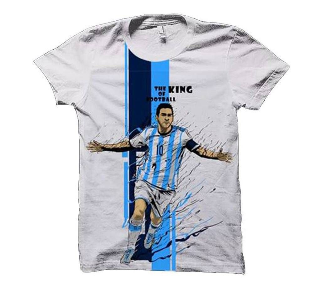 King Messi Half Sleeve T-Shirt