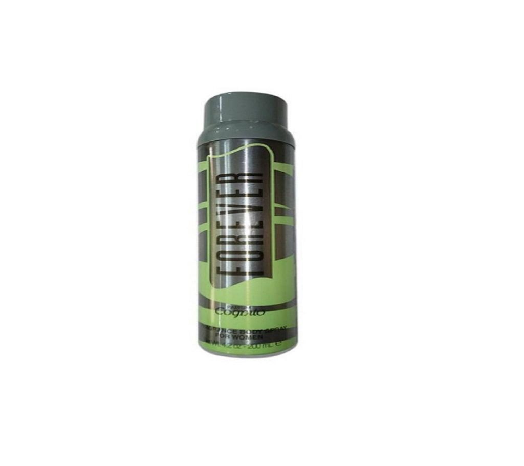 "FOREVER Deodorant Body Spray For Men - 200ml  (White)     "