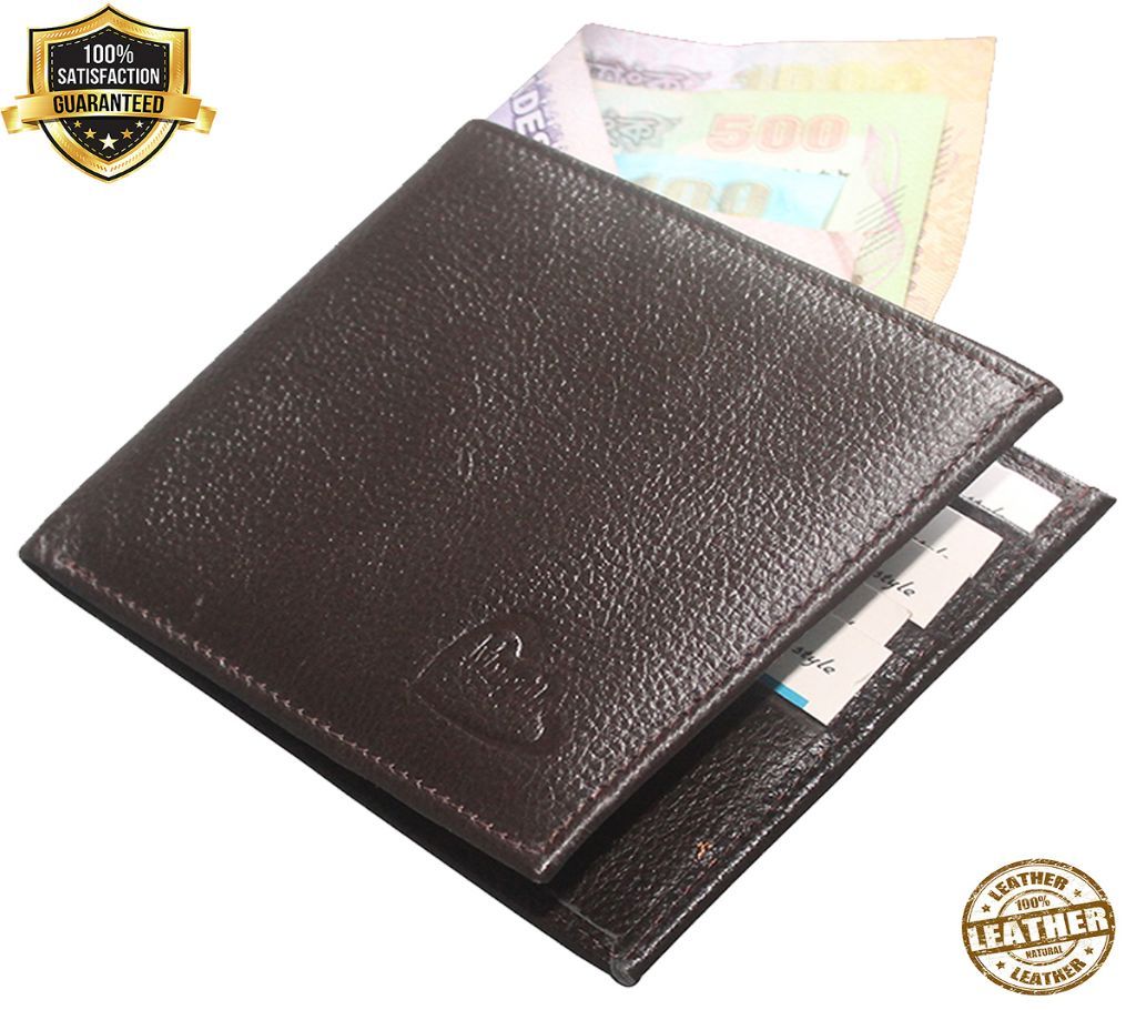 Leather Wallet for Men ( Chocolate- G1)