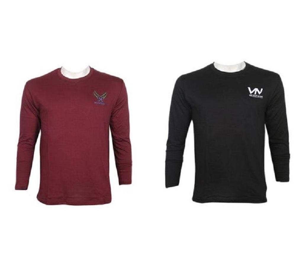 VN Gents Full Sleeve T-Shirt (Combo Offer)