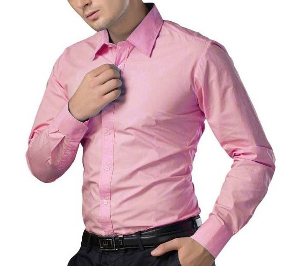 Light Pink Formal Shirt for Men