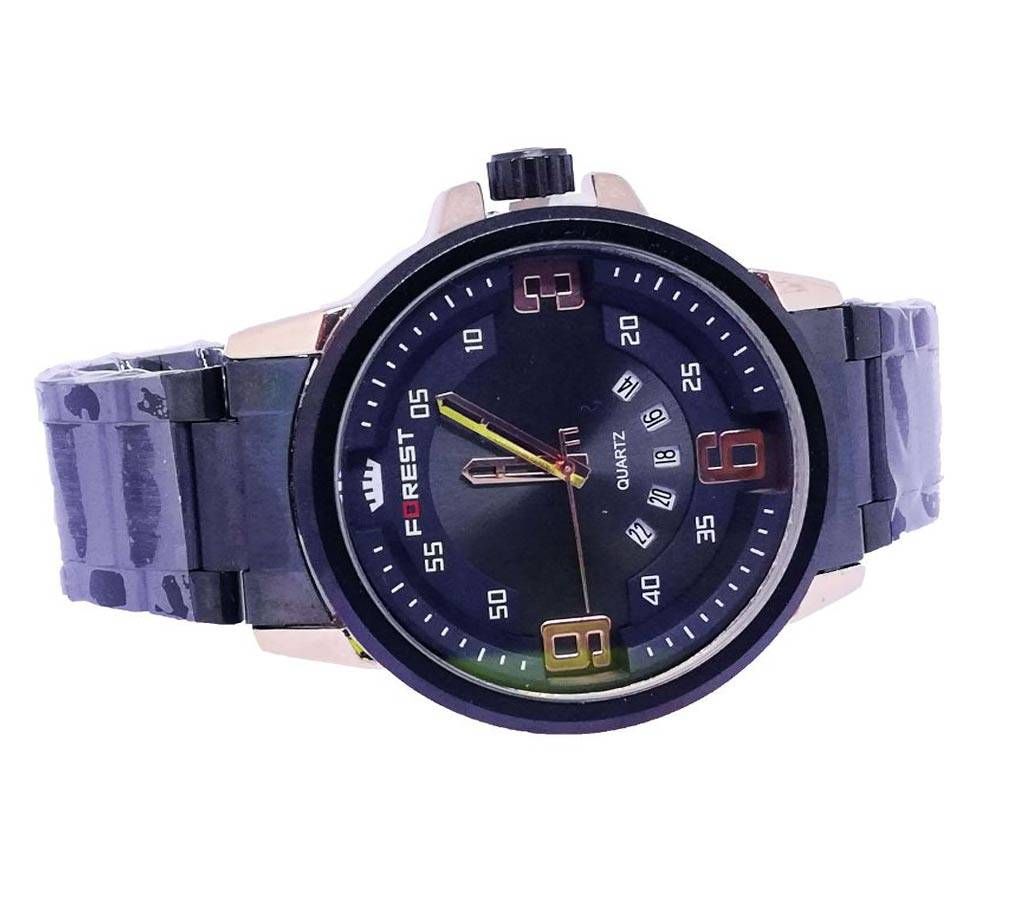 Metal Chain Watch- Forest