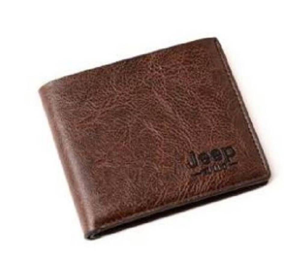 Man Jeep Business Style Short Wallet