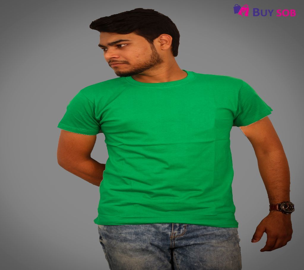 Half Sleeve Cotton T-Shirt for Men T-56