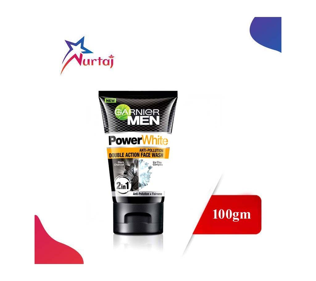 Garnier Main Power White Facewash-100 gm-India 