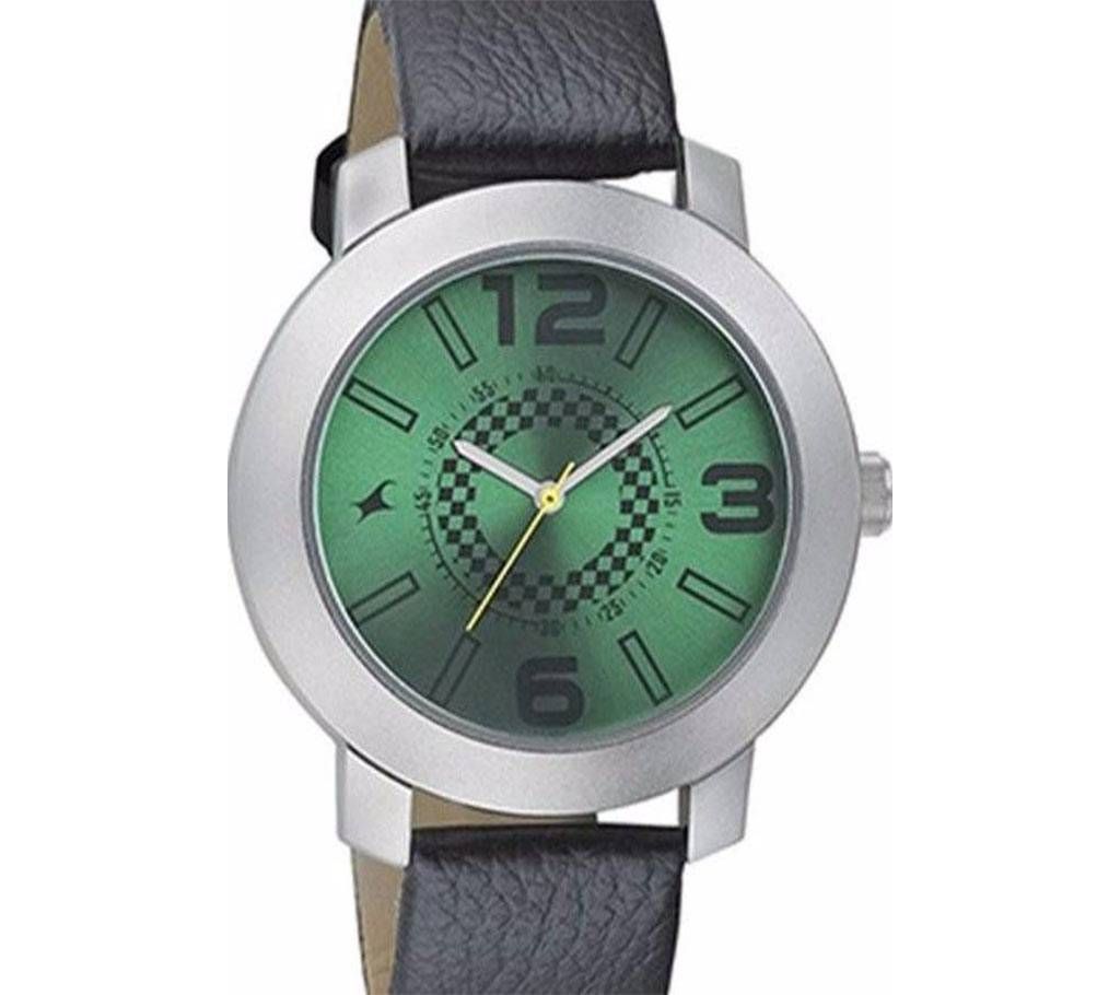 Fastrack Green Dial-(NJ3120SL03) Menz Wristwatch