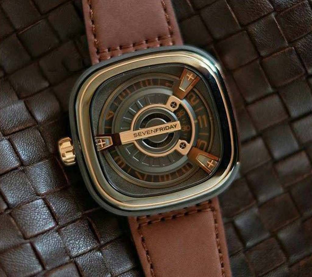 Seven Friday Leather Classic Watch