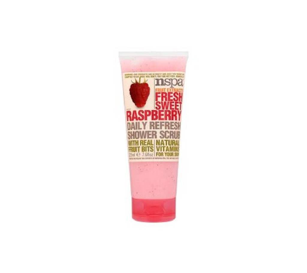 nspa Raspberry Daily Refresh Shower Scrub UK