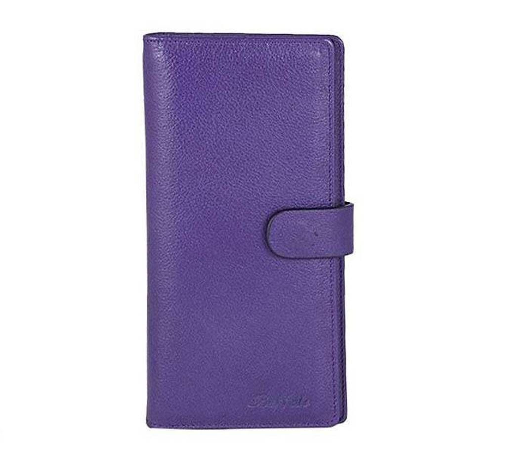  Indigo Leather Mobile Cover Cum Wallet