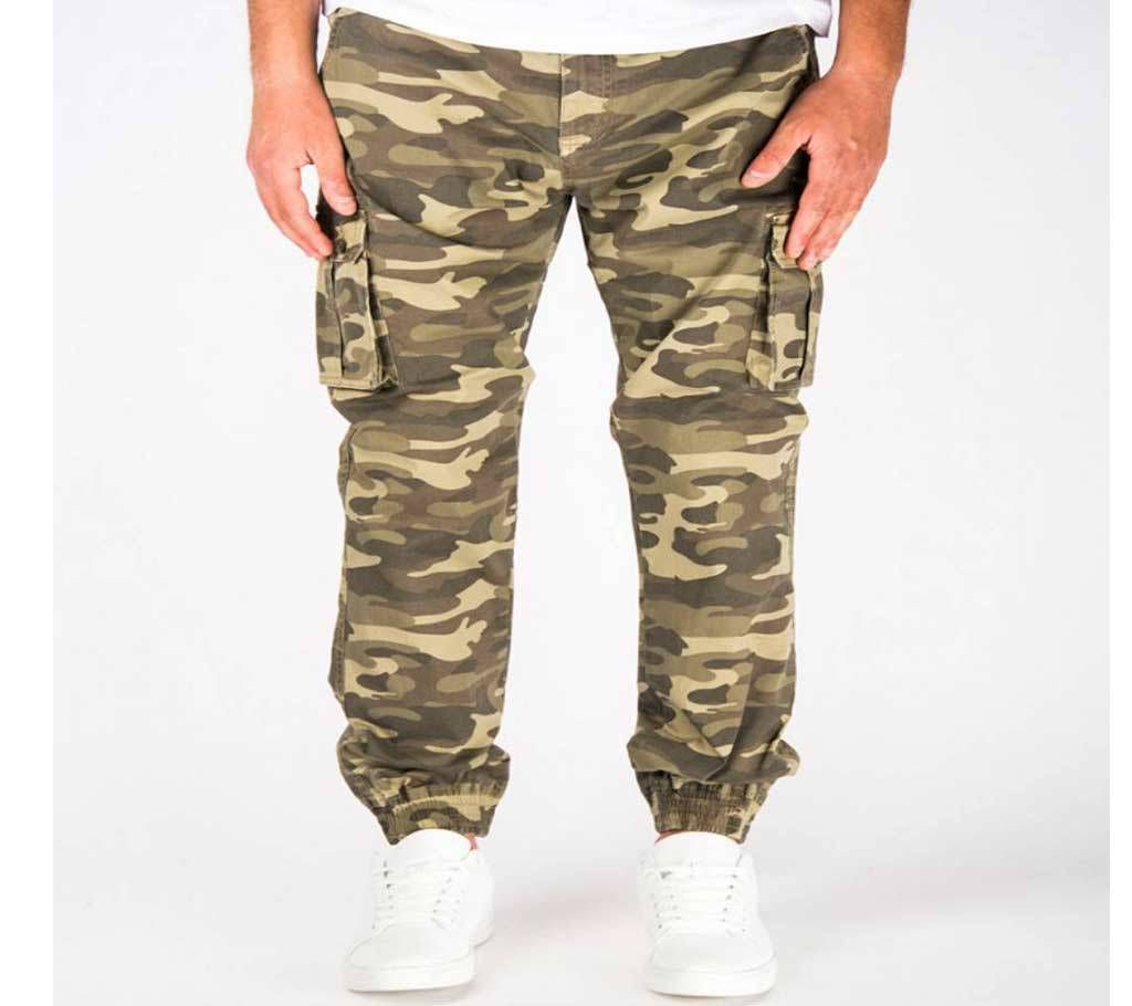 Menz Camo Print 6 Pockets Joggers Pants - C&S100