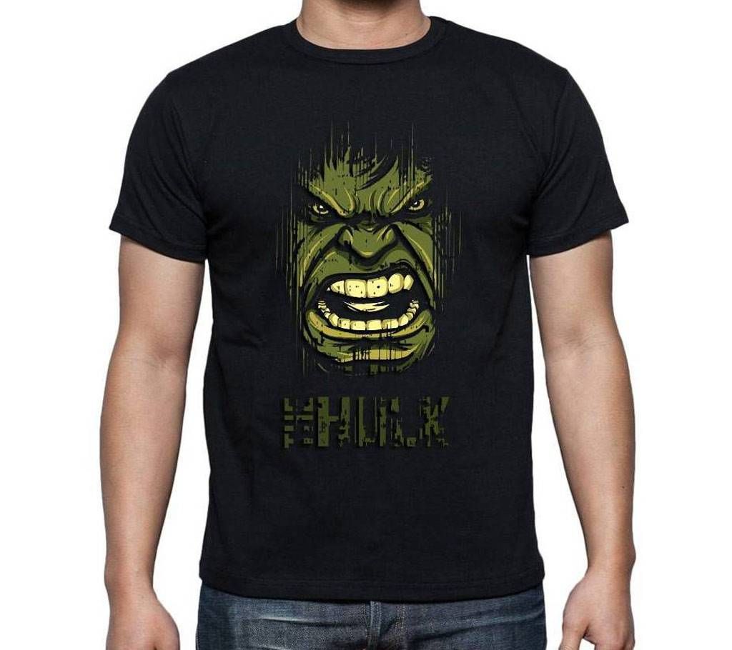 Hulk Menz Round Neck Short Sleeve T-Shirt