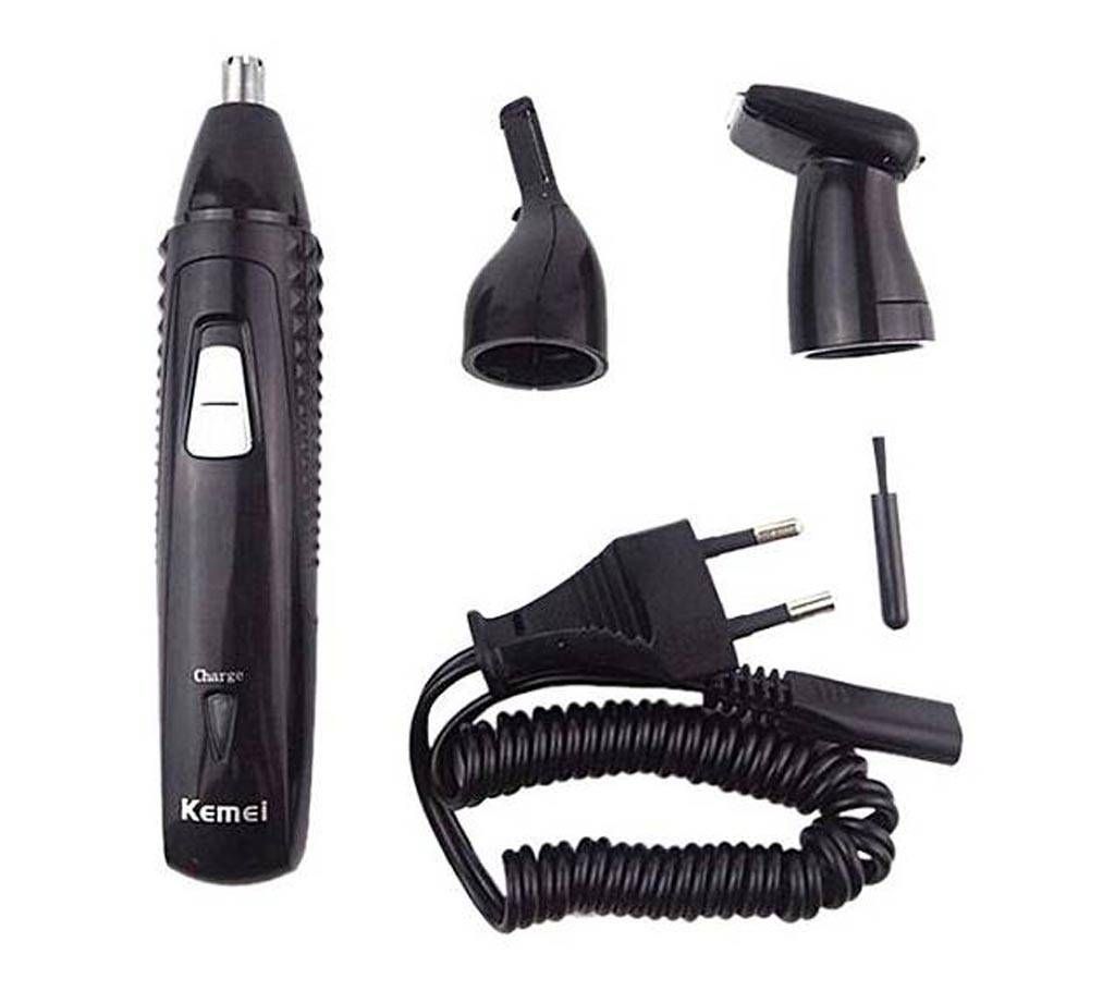 Kemei Hair and Nose Trimmer KM-309 - Black