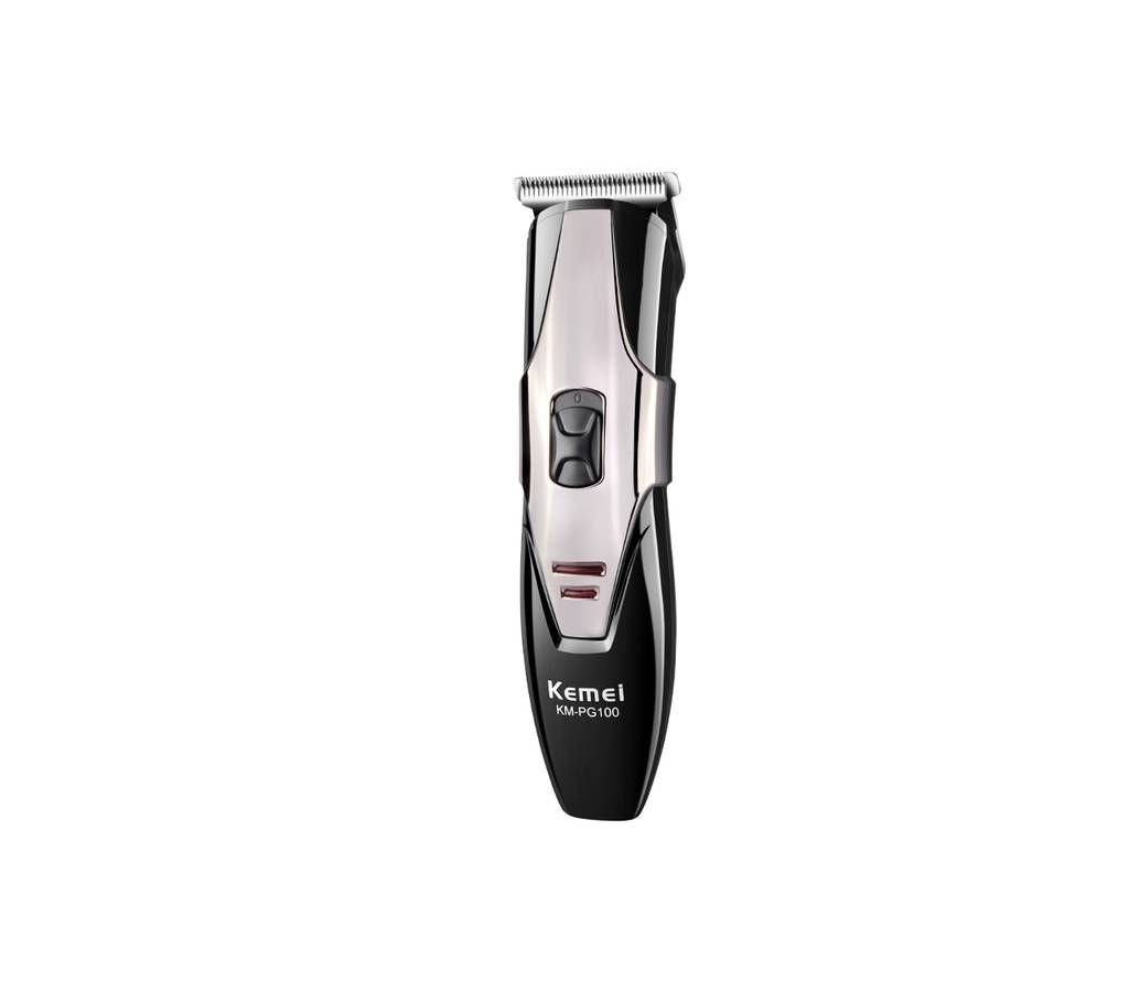Kemei KM-PG100 Trimmer - Black and Silver