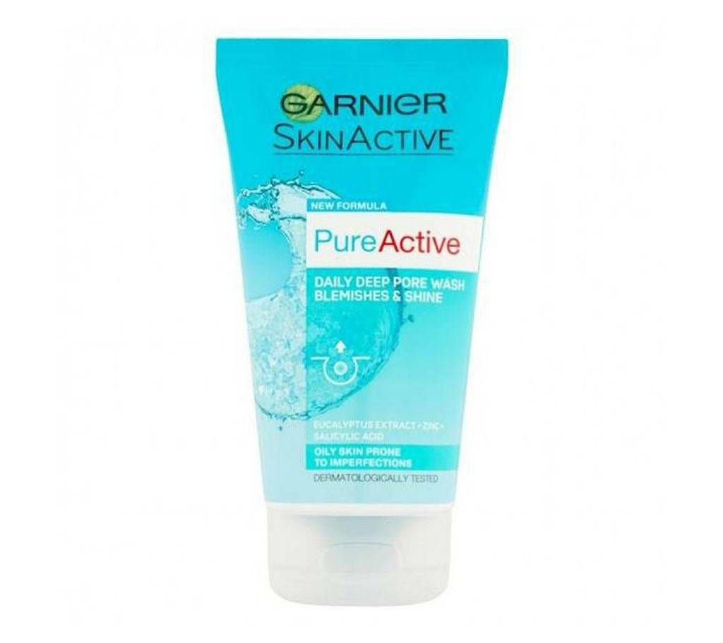 Garnier Pure Active Anti Blackhead Face Wash France