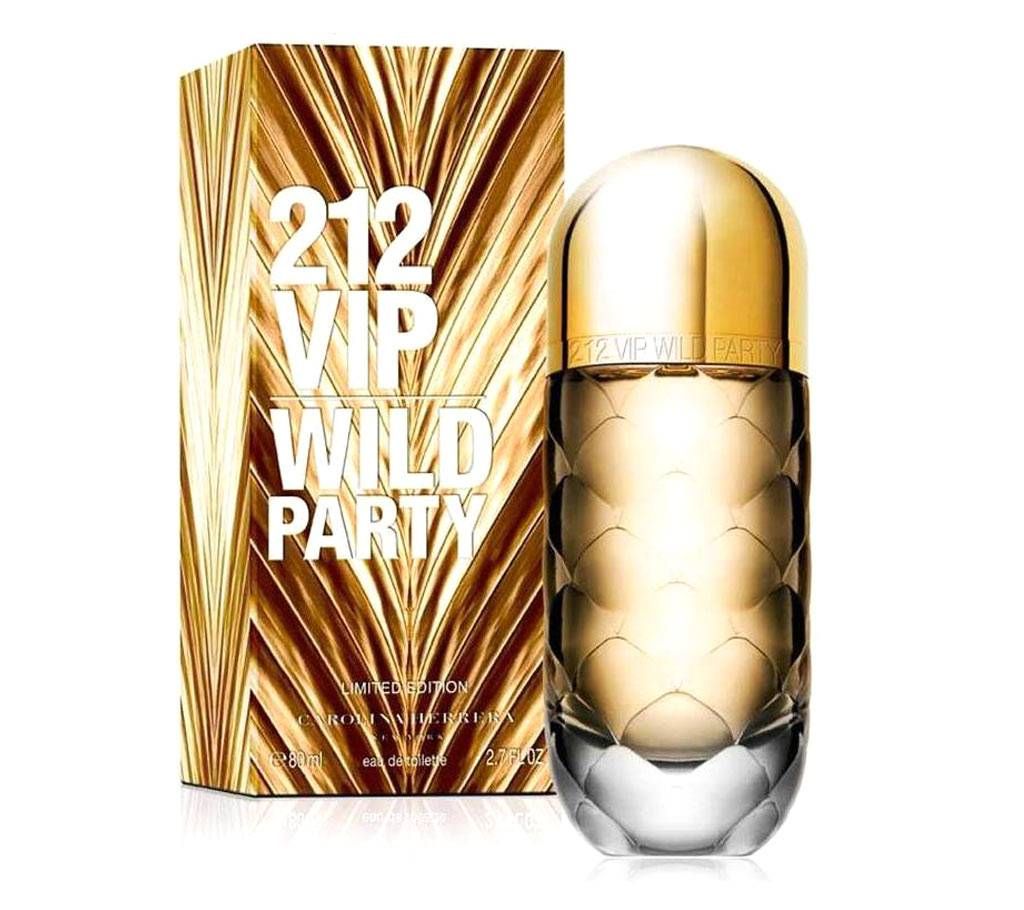Original 212 VIP Wild Party by Carolina Herrera Perfume for Men 80ml - USA