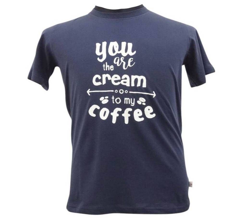 Navy Blue Basic T-Shirt