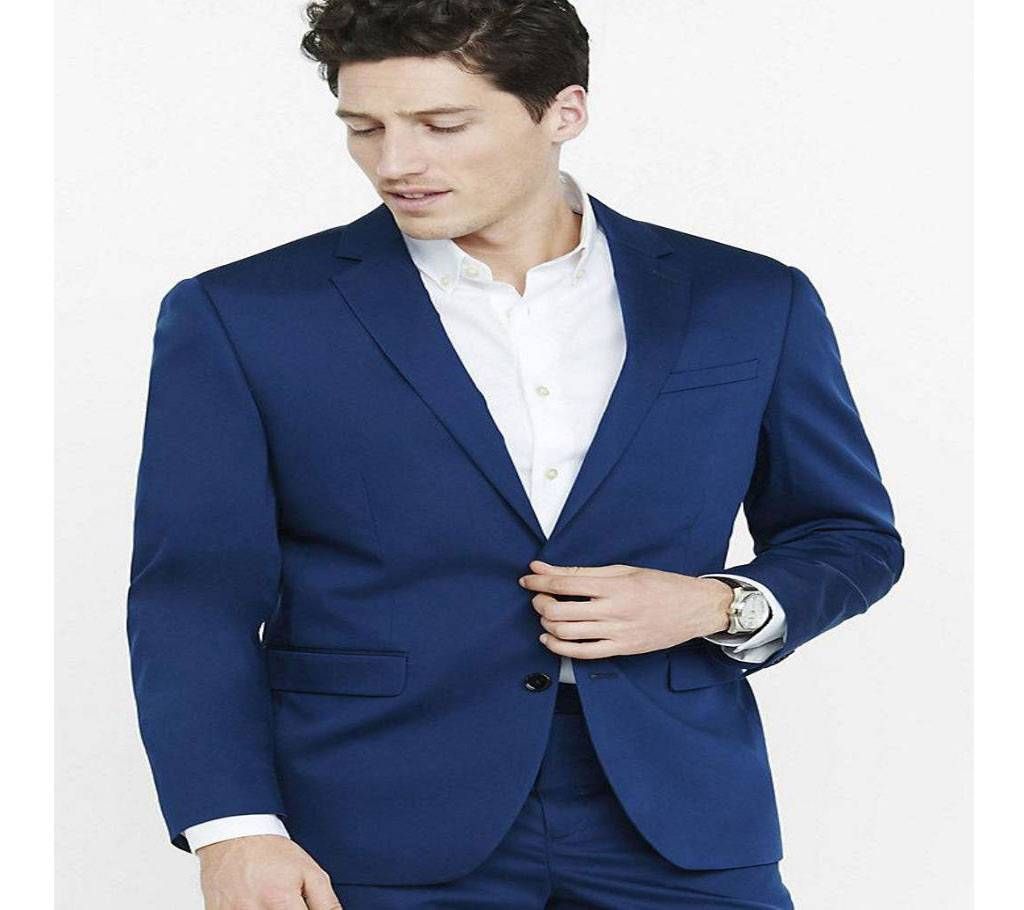 F&F Slim Fit Casual Blazer - Royal Blue