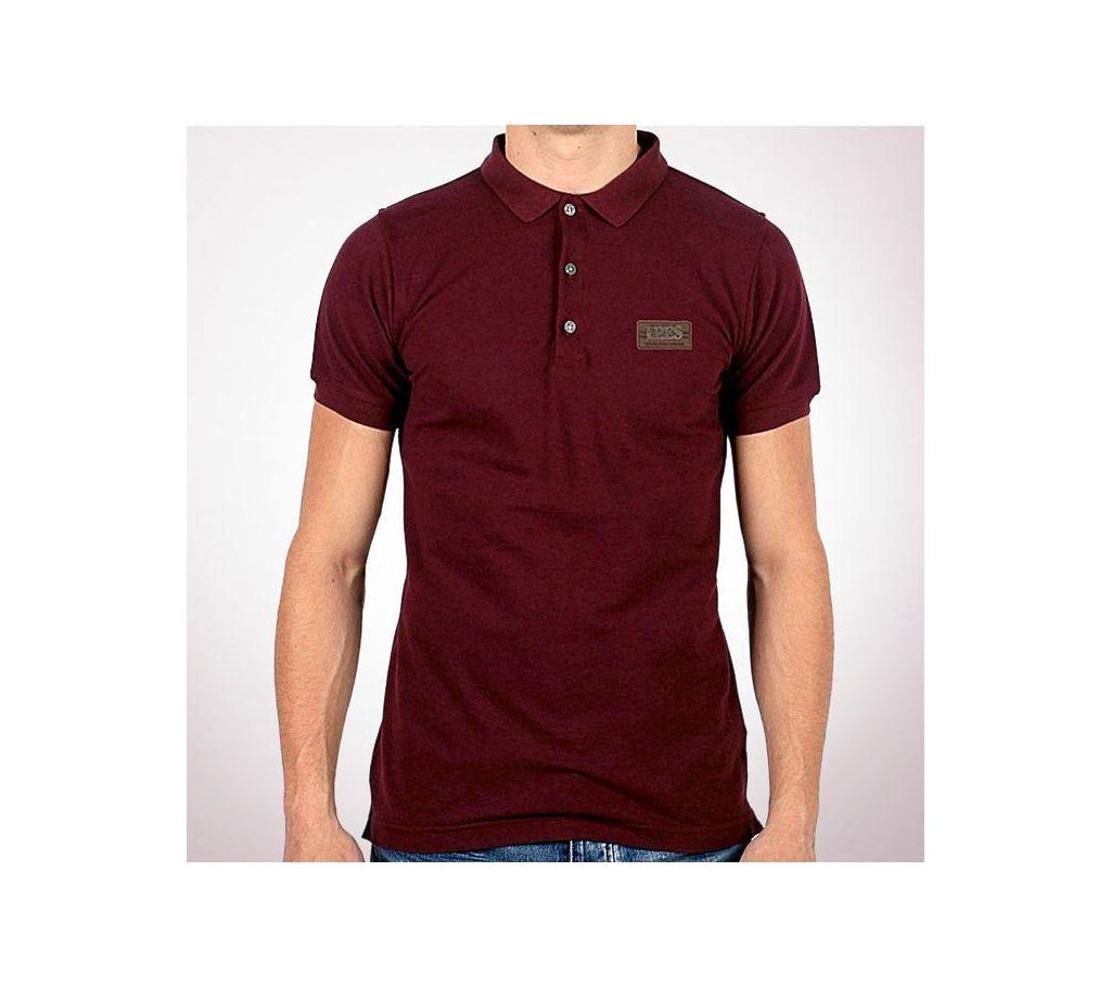 Cotton Short Sleeve Polo Shirt For Men